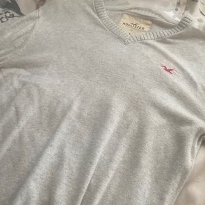 Grey Hollister long sleeve.
